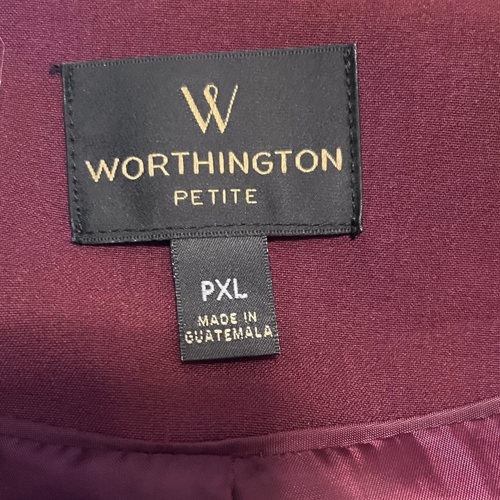 Worthington Deep Red Blazer - Picture 6 of 6